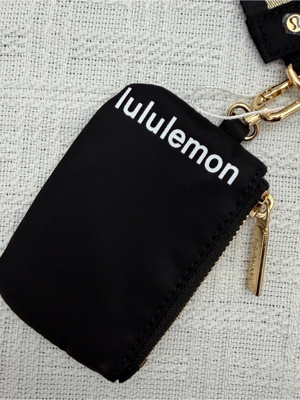 Lululemon Dual Pouch Vapor Black/Gold - Picture 4 of 6